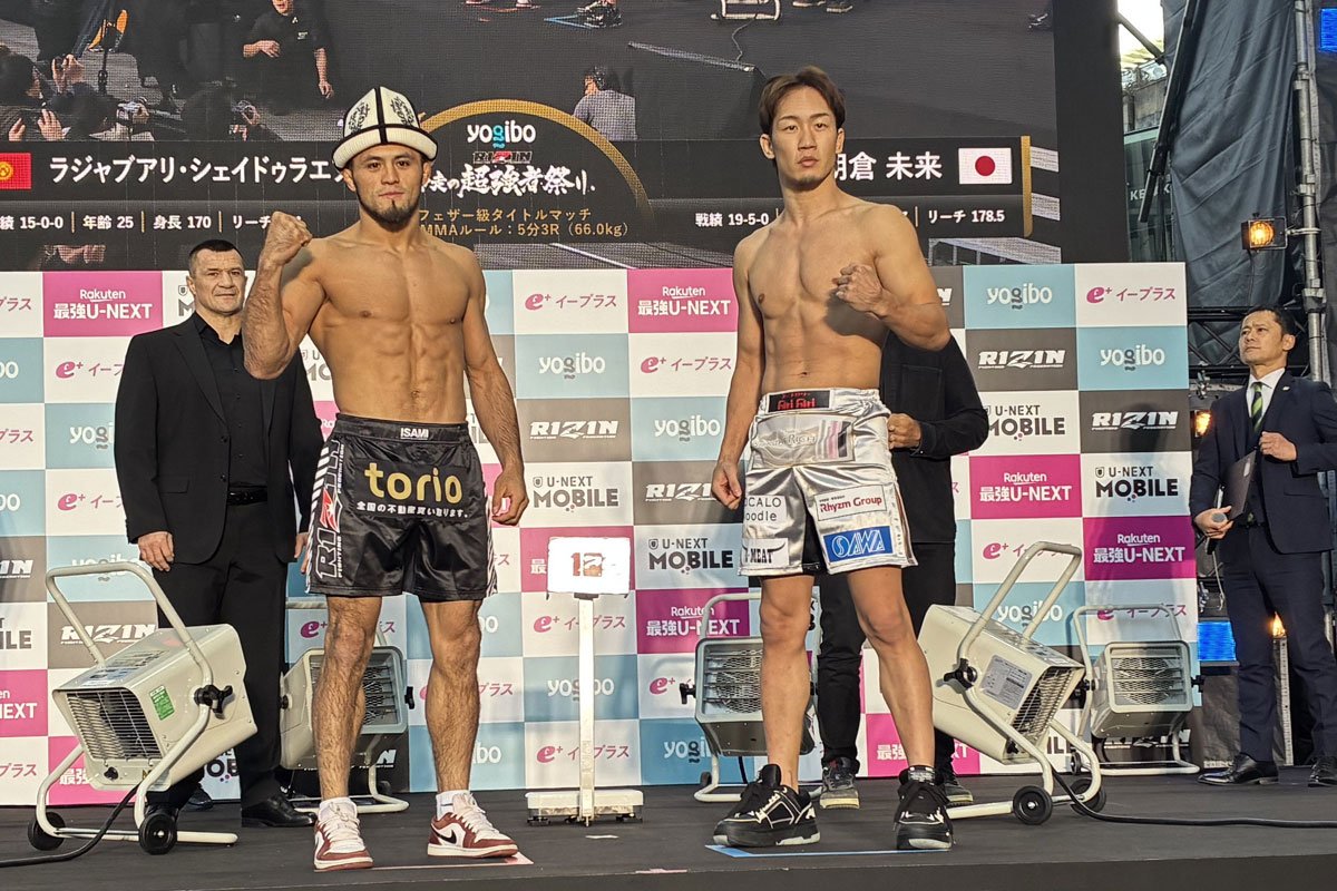 RIZIN】朝倉未来 シェイドゥラエフ狩りに自信「ド派手にKOして
