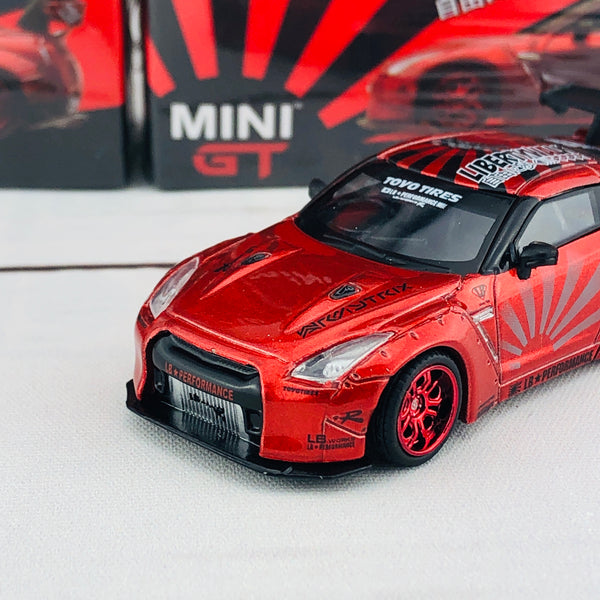 MINI GT 1/64 LB☆Works Nissan GTR (R35) Type 1, Rear Wing ver 1+2