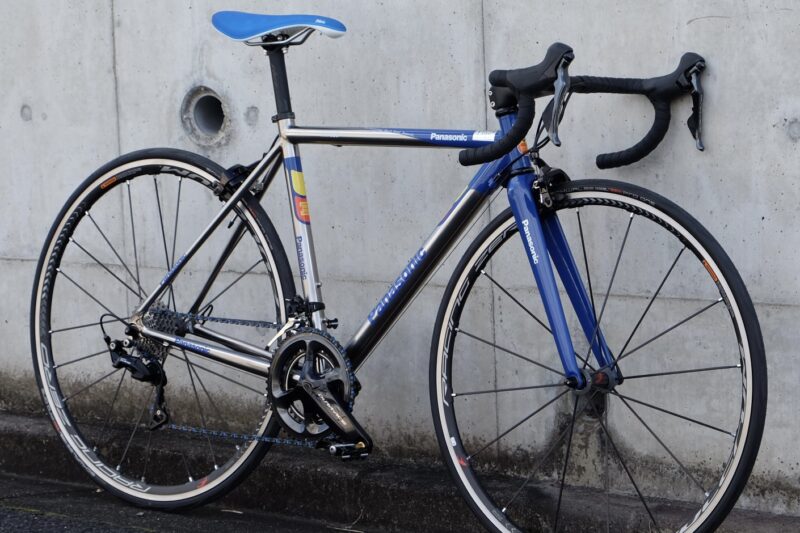 パナソニックのチタンフレーム「FRTC23」を組ませていただきました