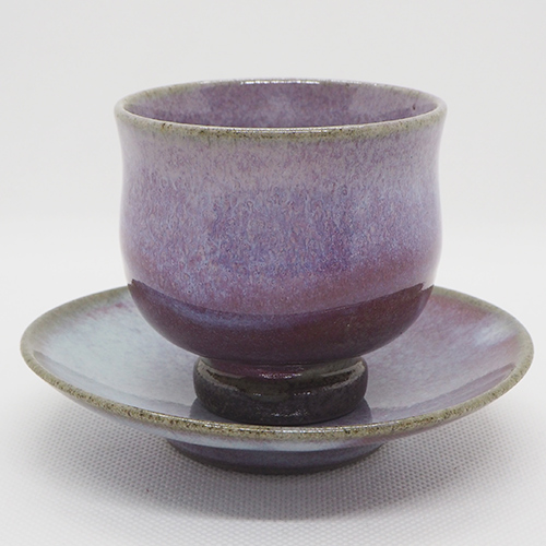 上野焼 庚申窯 茶茶（茶器セット） 紫の通販情報 - 作家・窯元の器と