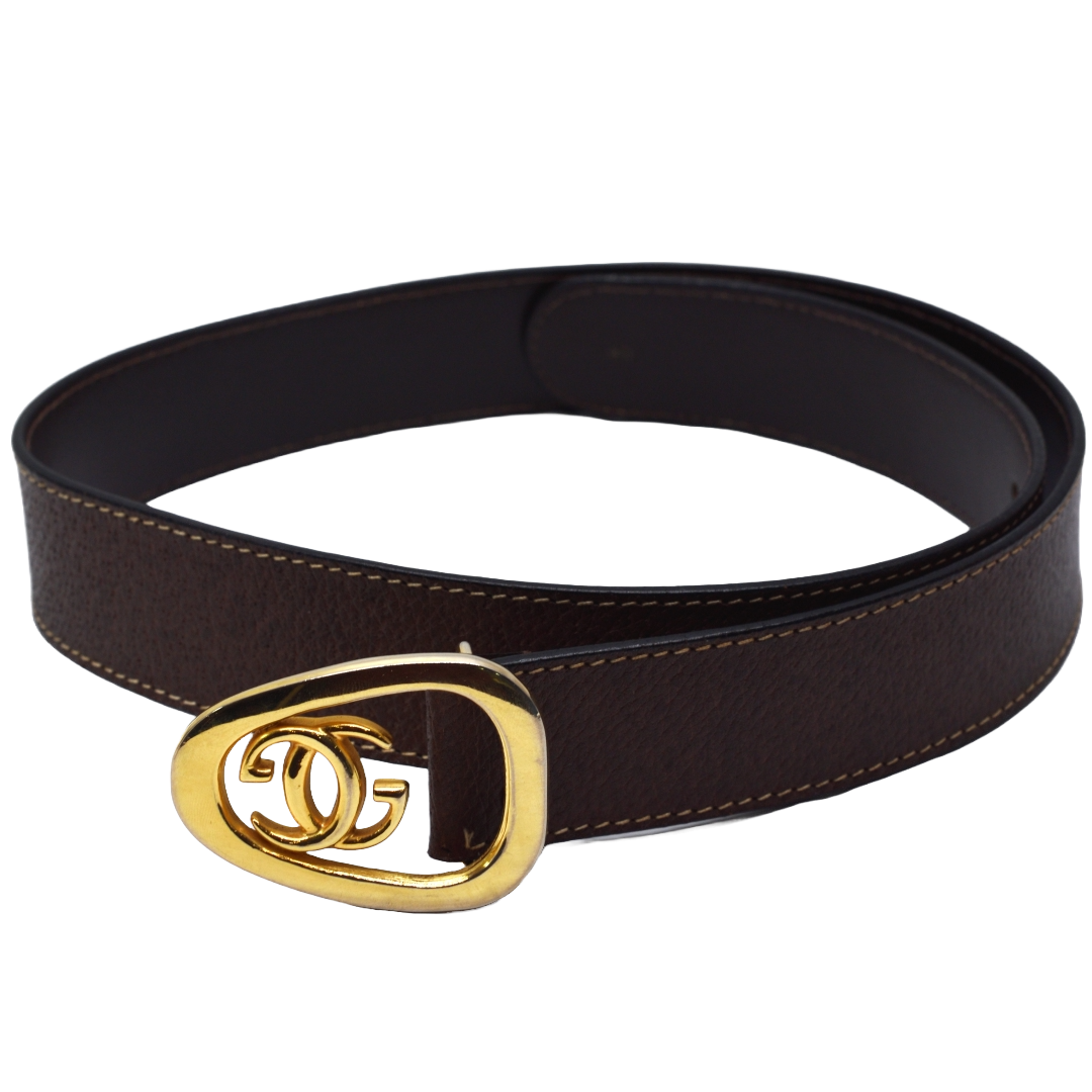 美品】グッチ ベルト バックル 金具 ゴールド インターロッキング 楽天