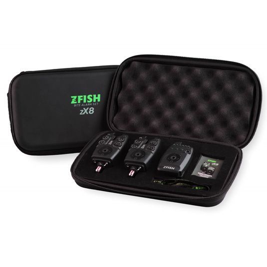 Set 2 senzori + statie ZFish ZX8 Pro Bite Alarm | TotalFishing