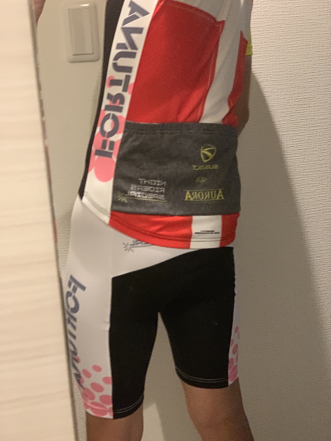 ろんぐらいだぁす！ サイクルジャージ ナイトライドVer が届きました