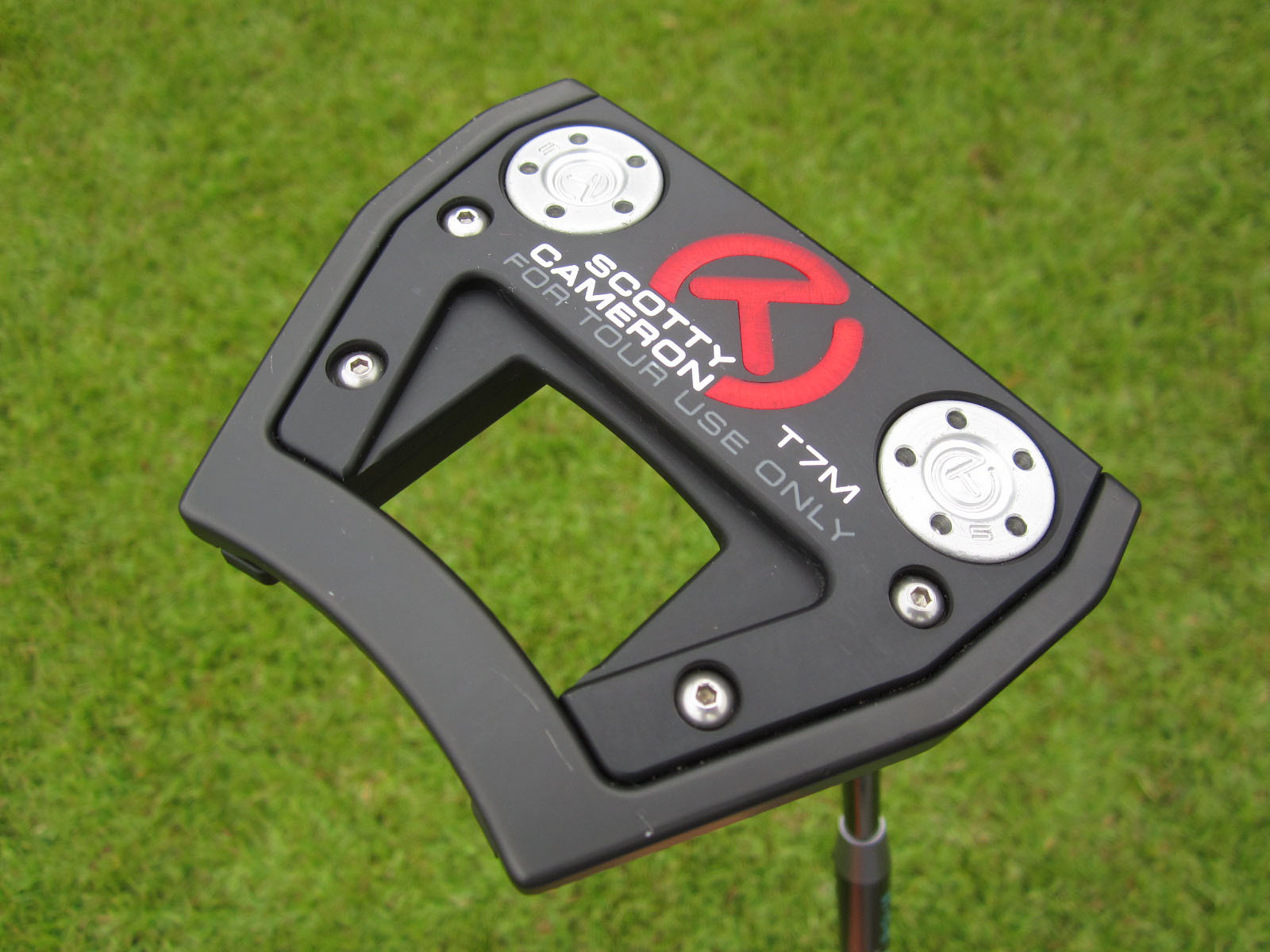 Scotty Cameron Tour Only Black Futura X T7M Circle T w/ Black BGT