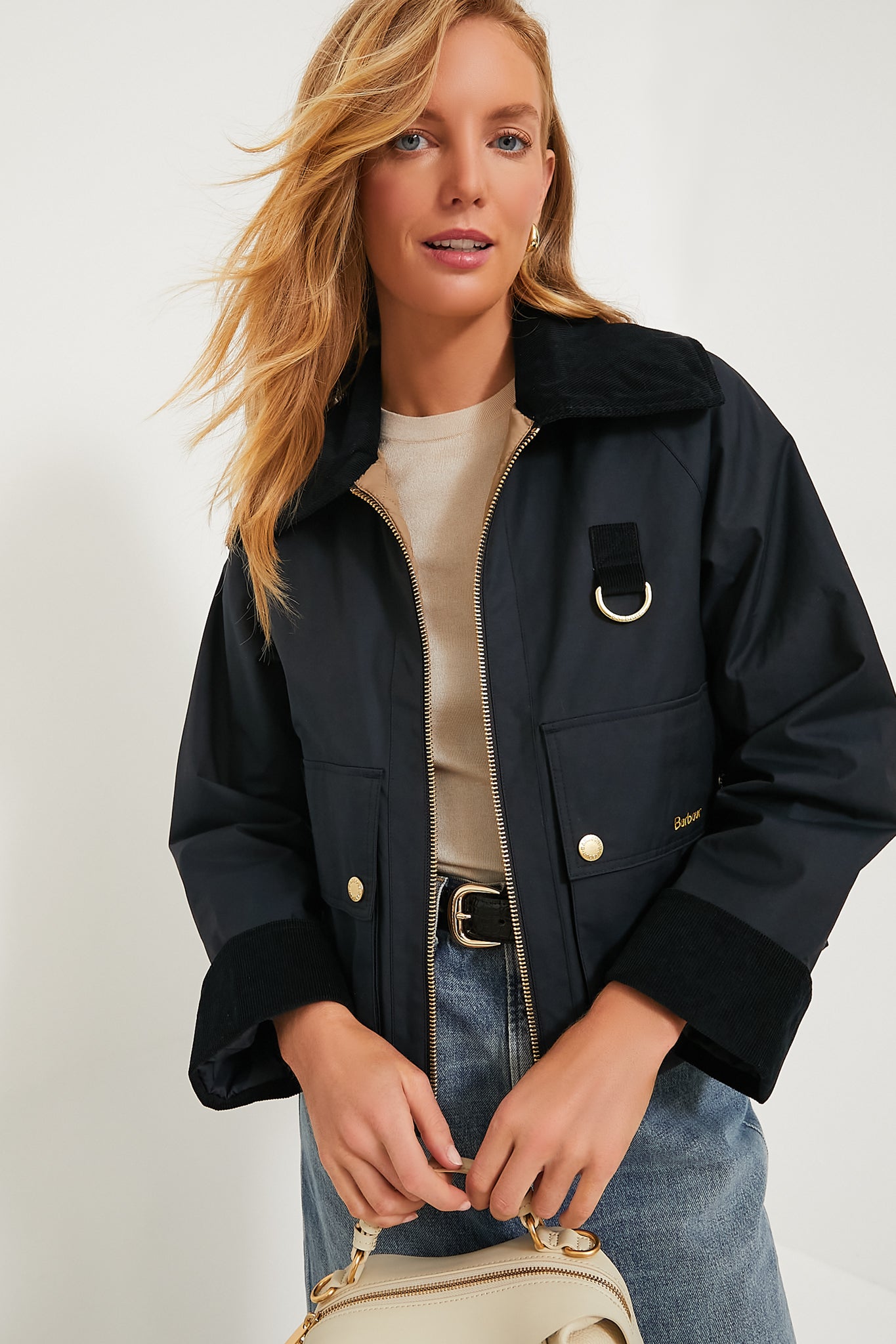 Dark Navy Nora Casual Jacket | Barbour