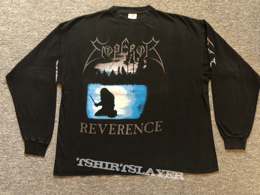 Emperor Reverence 1996 Shirt Longsleeve Long Sleeve Tee Size XL
