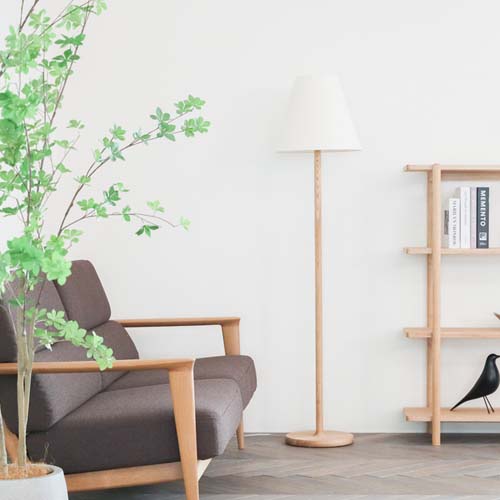 楽天市場】旭川家具 cosine コサイン フロアスタンド丸 国産家具 無垢