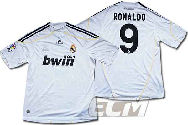 楽天市場】レアルマドリード ホーム 半袖 9番クリスティアーノ
