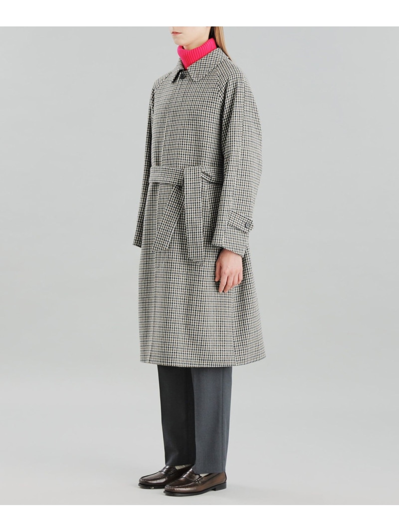 楽天市場】【SALE／40%OFF】GREY LABEL ウールベルテッドコート