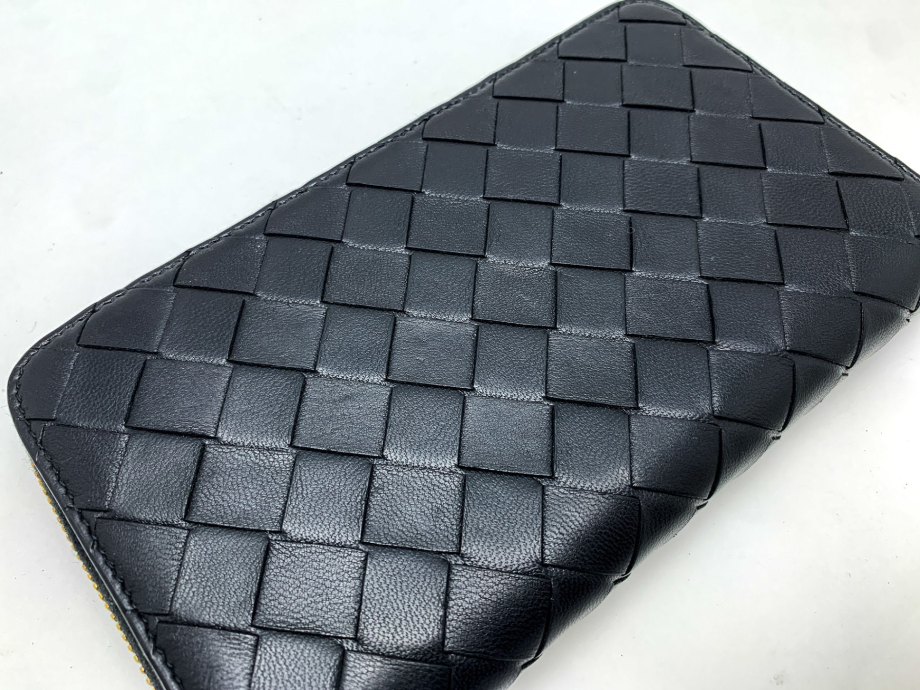 楽天市場】BOTTEGA VENETA ボッテガヴェネタ 黒 ブラック ゴールド金具
