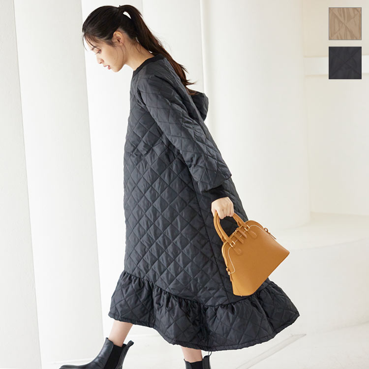 楽天市場】≪ 特別セール ≫ 送料無料！ キルティングフレアワンピース