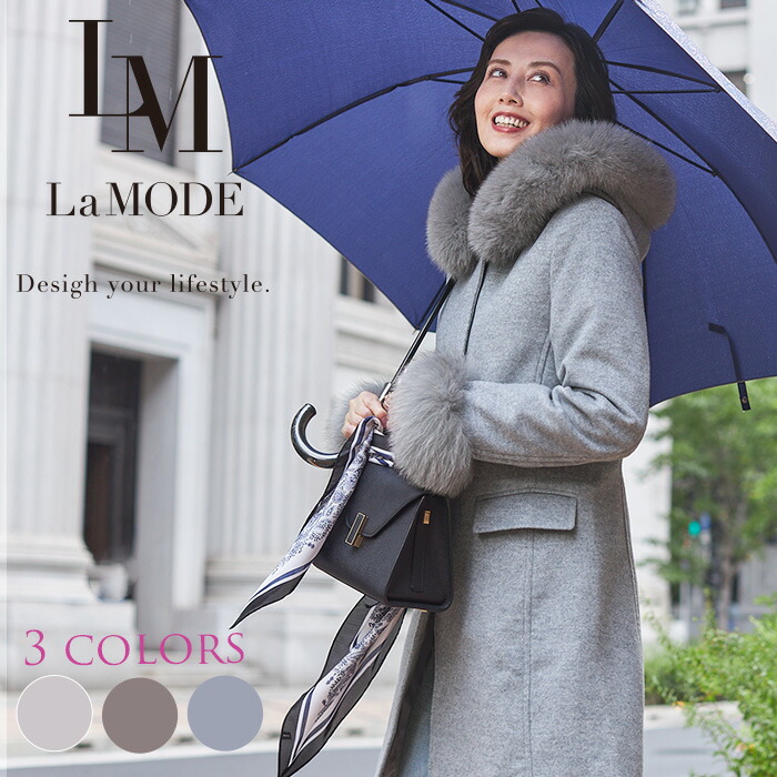 新品未使用✨【LA MODE】ラモード　ポンチョコート　ウールコート　L〜XL 楽天市場】【特別クーポン配布中！】 ポンチョコート レディース