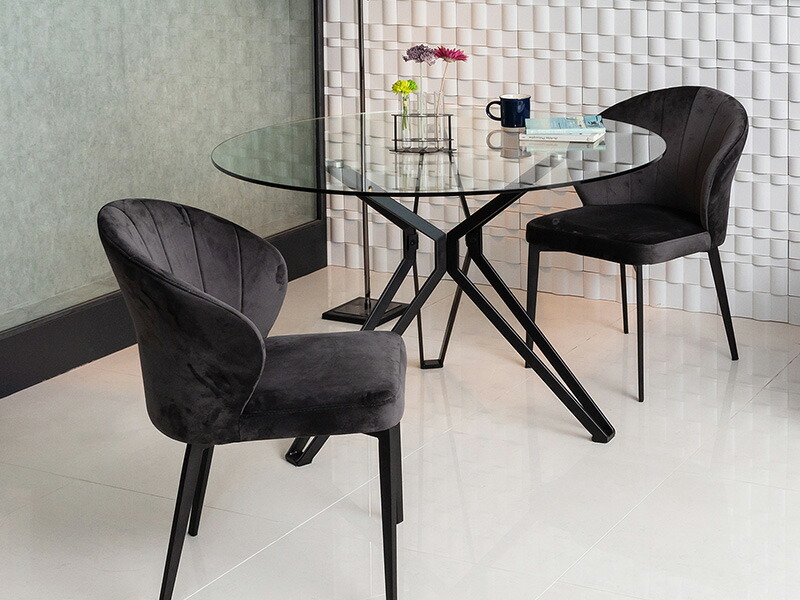 楽天市場】ダイニングチェア シェルチェア シェル型 単品 クロス 椅子