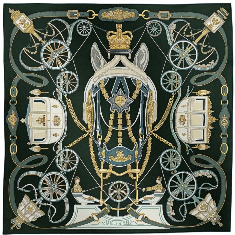 楽天市場】エルメス スカーフ カレ 未使用 90の通販