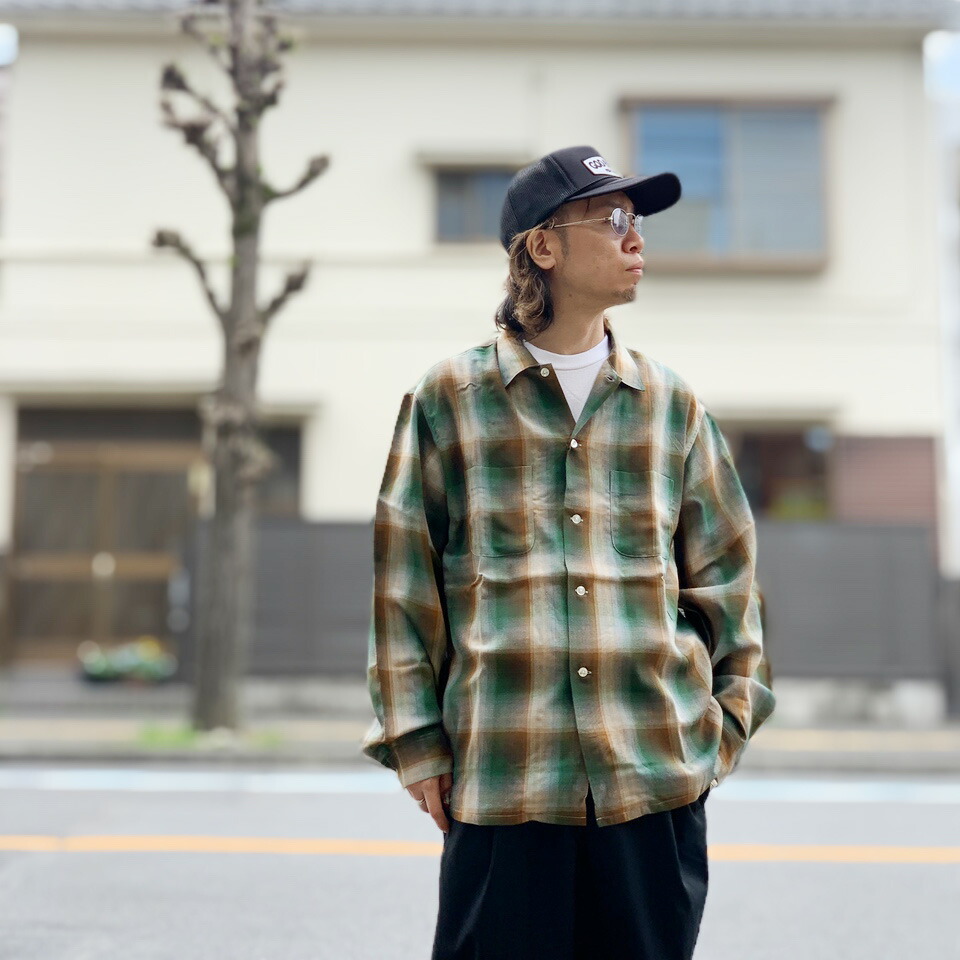 楽天市場】全2色 タウンクラフト TOWNCRAFT オンブレチェックシャツ