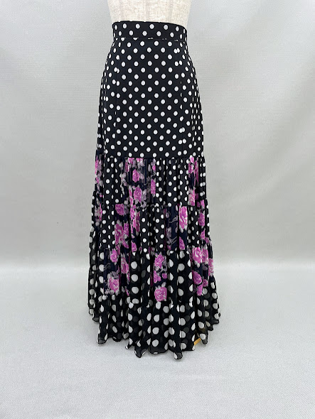 楽天市場】フラメンコ衣装 ツーピース ブラウス スカート ファルダ