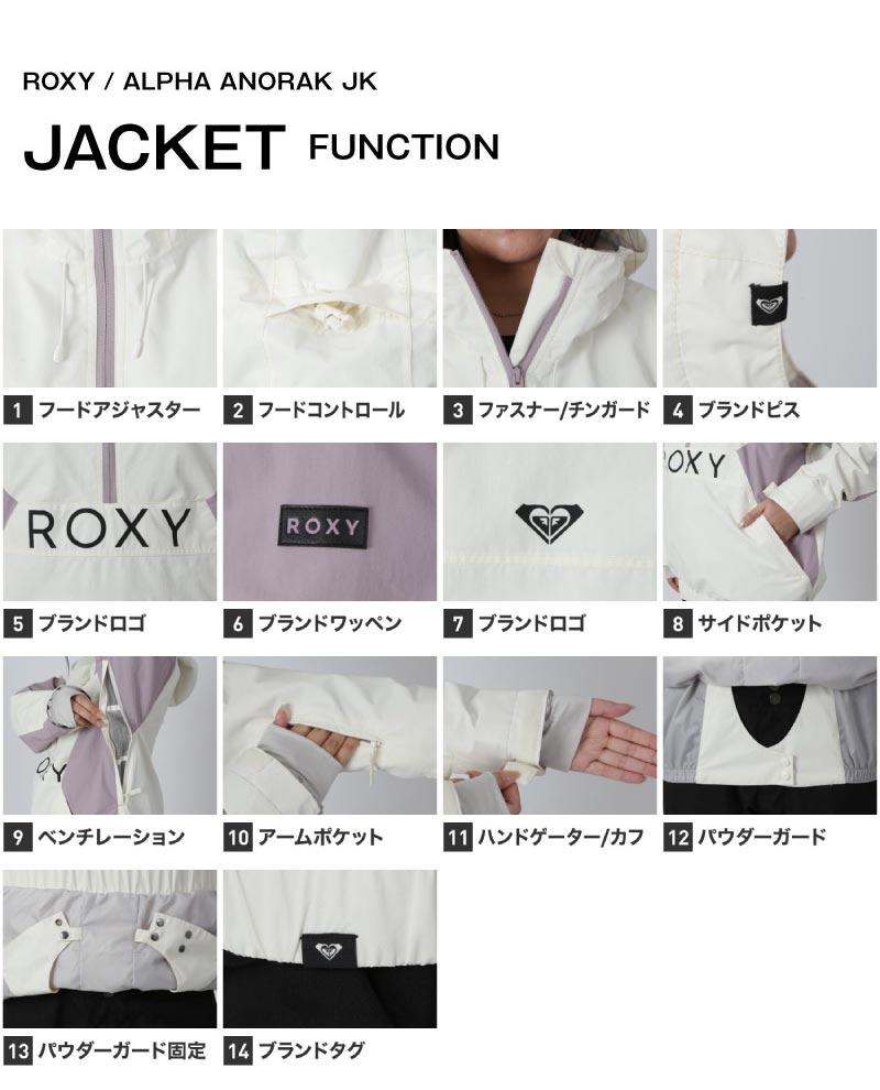 楽天市場】上下セット ROXY スノーボードウェア スキーウェア