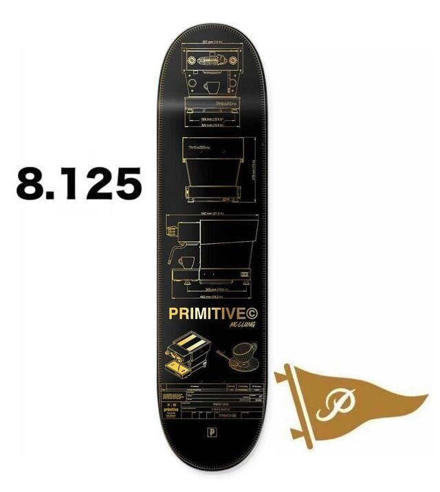 楽天市場】PRIMITIVE プリミティブ MCCLUNG DOUBLE SHOT DECK 8.125inc
