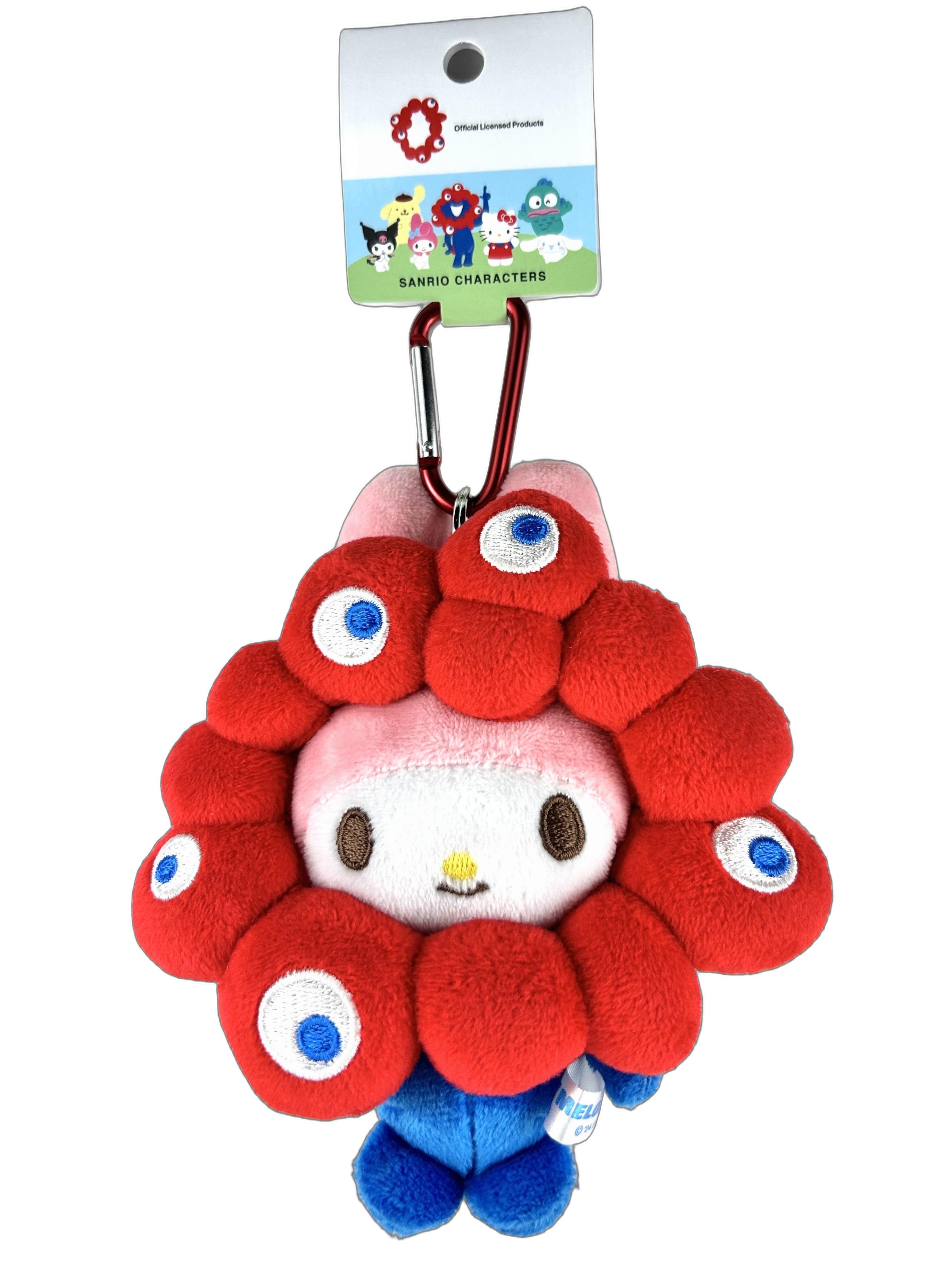 楽天市場】ミャクミャク なりきり ぬいぐるみ マイメロディ カラビナ