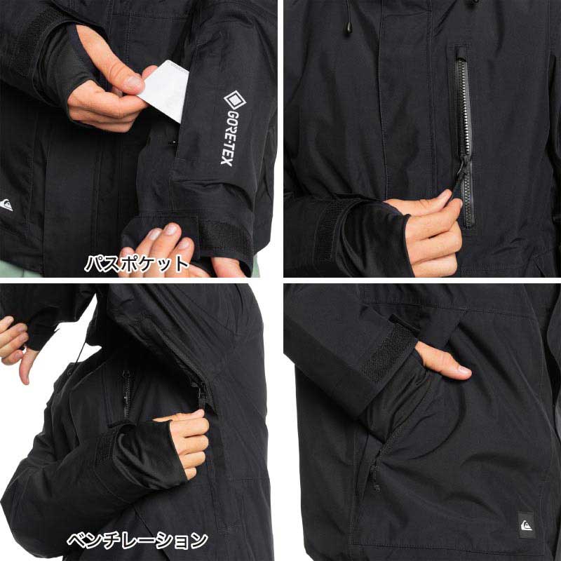 楽天市場】QUIKSILVER/クイックシルバー メンズ GORE-TEX スノー