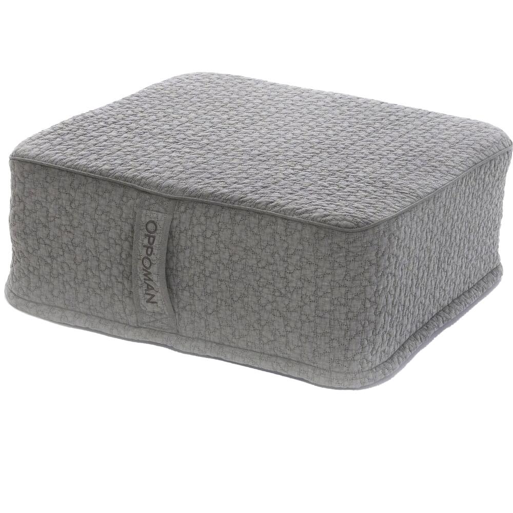 OPPOMAN グレー スクエアクッション