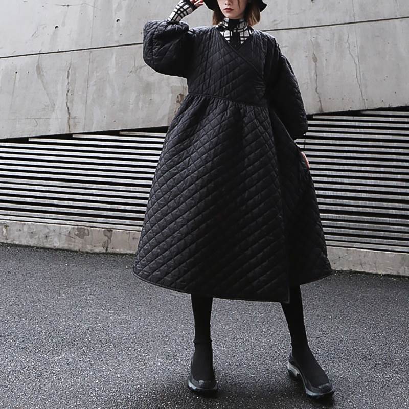 楽天市場】キルティング レディース ワンピース コート Aライン
