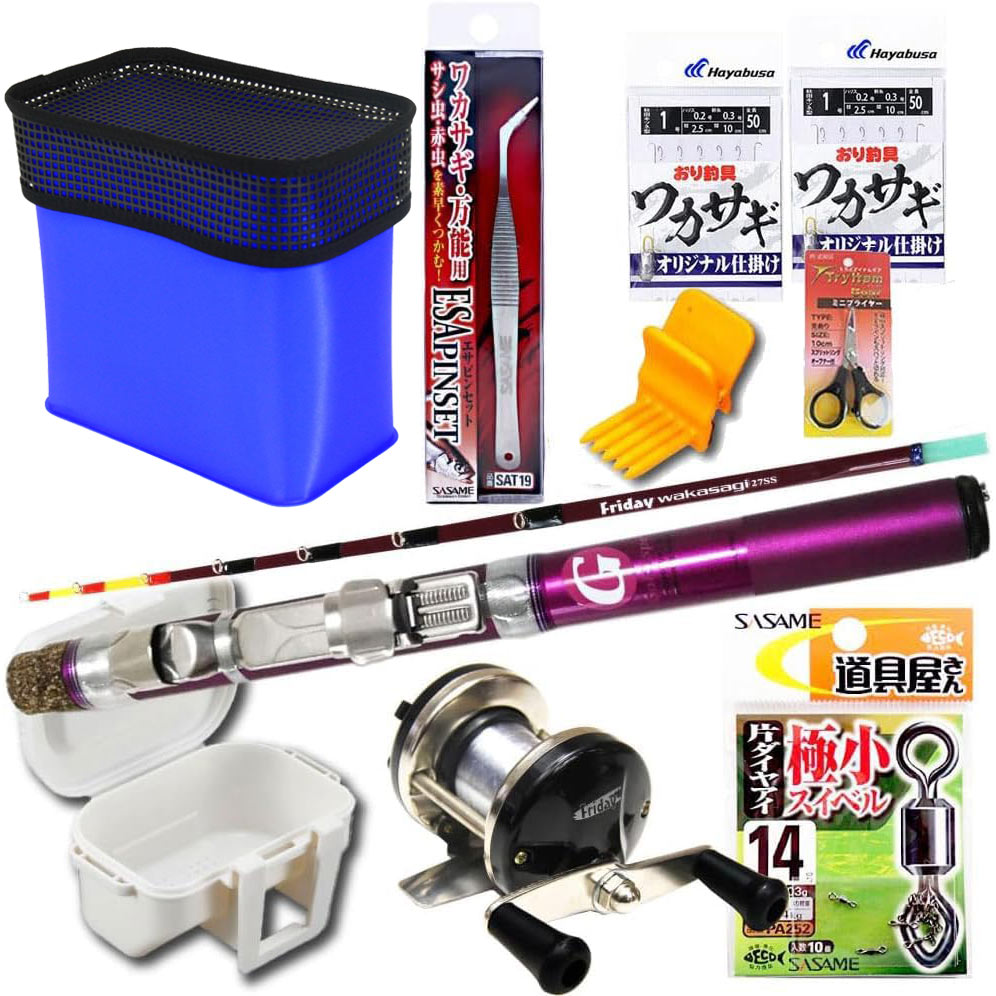 楽天市場】買い足しなし 全て揃ったワカサギ釣り パーフェクトセット