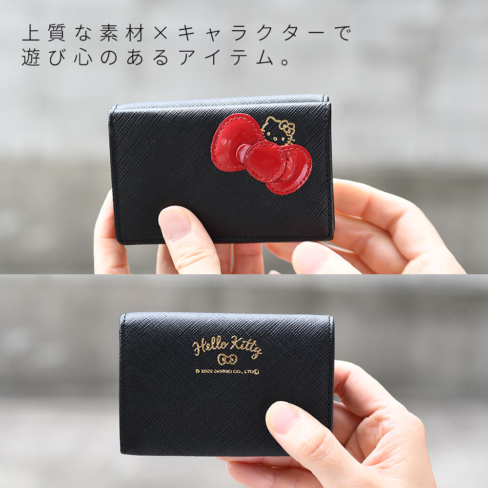 楽天市場】HELLO KITTY ハローキティ 三つ折り財布 小銭入れあり 本革
