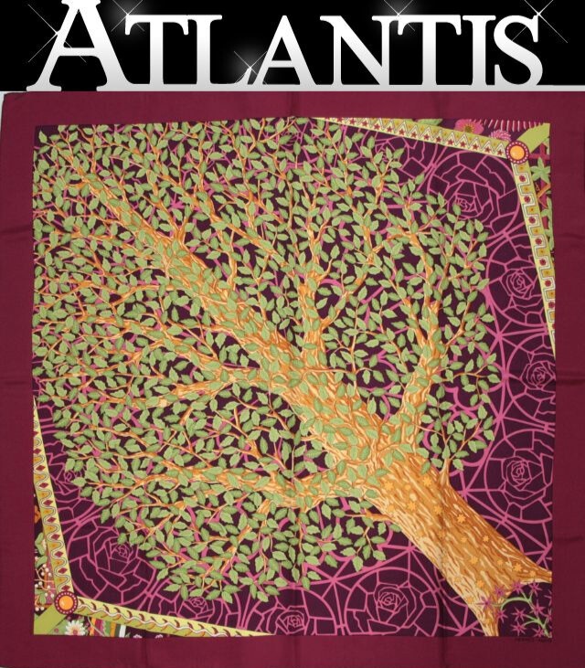 楽天市場】エルメス HERMES カレ90 大判スカーフ AXIS MUNDI 世界の