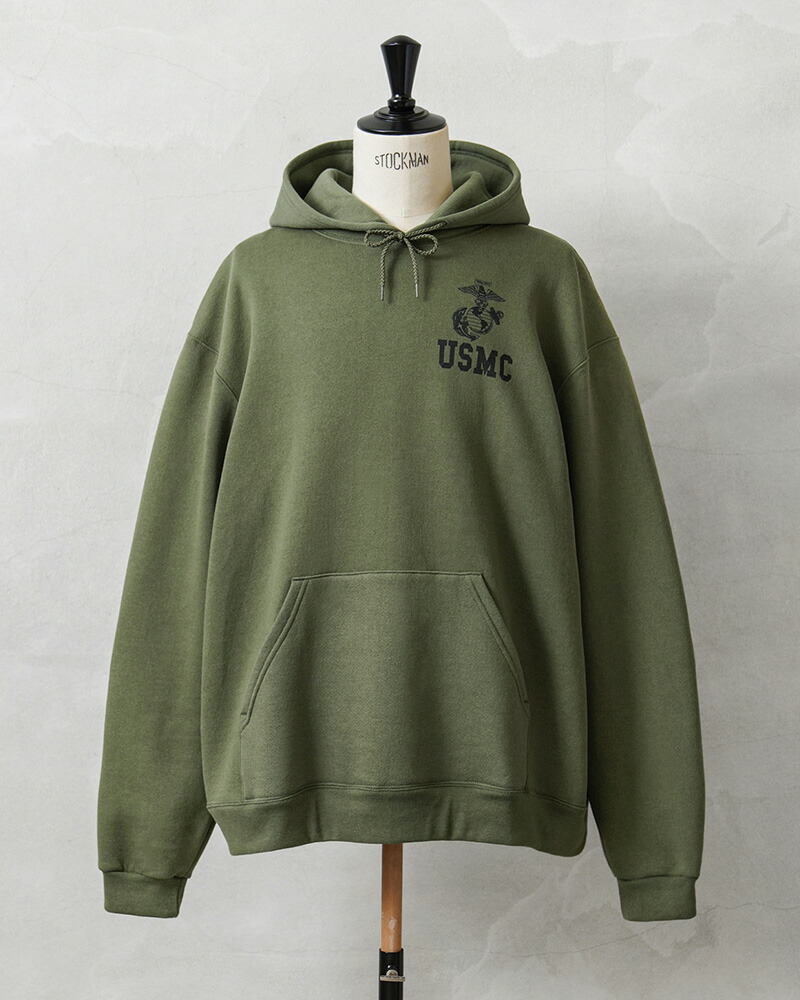 楽天市場】新品 米軍 USMC トレーニング プルオーバー フーディ