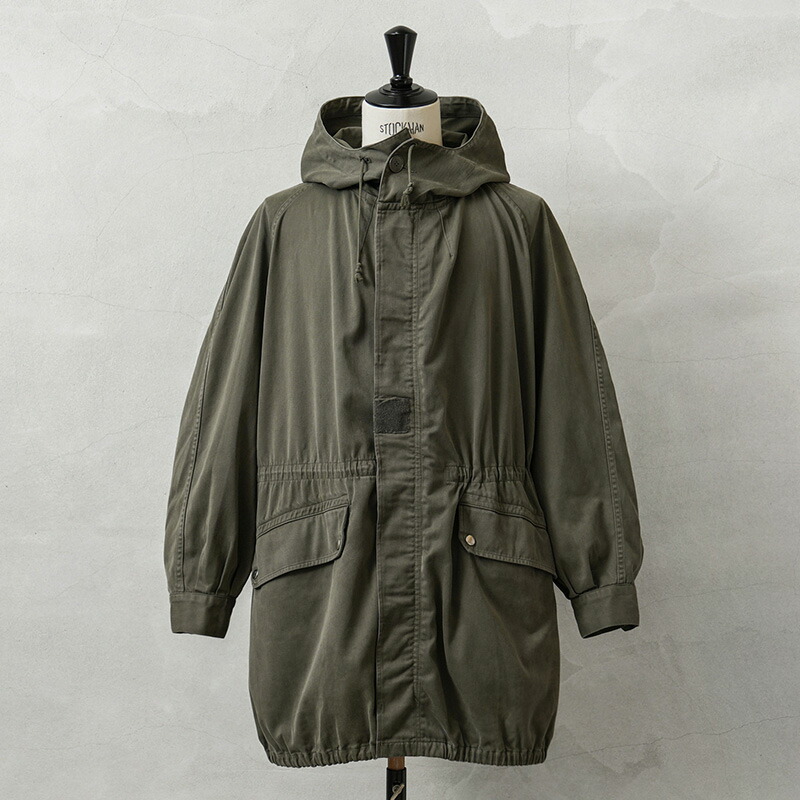 楽天市場】実物 USED フランス軍 M-64パーカーコート 裾ゴム付き