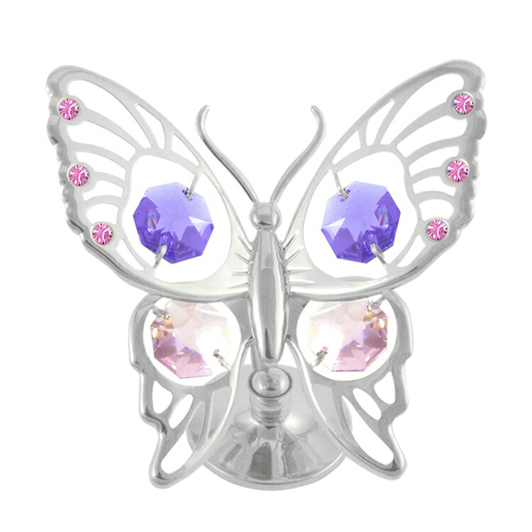 楽天市場】美しく輝く 蝶 置物 2 誕生日 プレゼント ギフト 贈り物