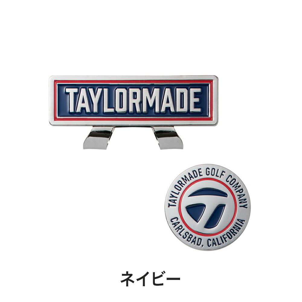 楽天市場】TaylorMade テーラーメイド メンズ ゴルフ マーカー メタルT