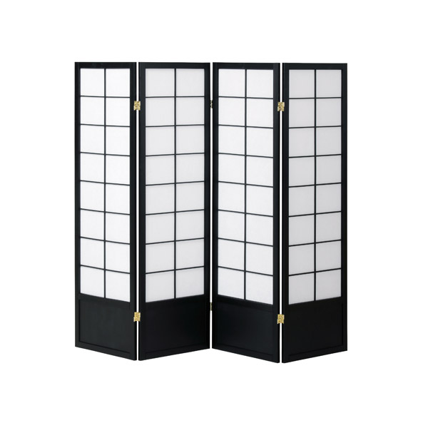 楽天市場】パーテーション 和風衝立 4連 高さ150 自立 パーティション