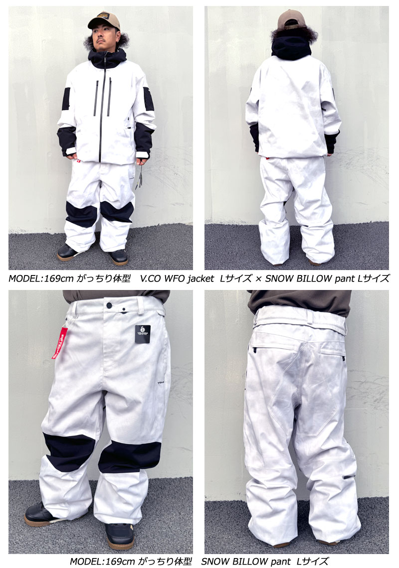 楽天市場】24-25 VOLCOM/ボルコム SNOW BILLOW pant 着用説明動画
