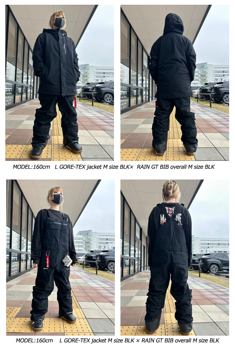 楽天市場】23-24 VOLCOM/ボルコム RAIN GORE-TEX BIB overall メンズ