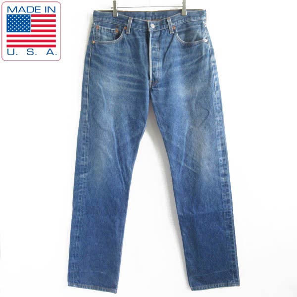楽天市場】1998年製 USA製 リーバイス501 ヒゲ落ち ジーンズ 実寸W34