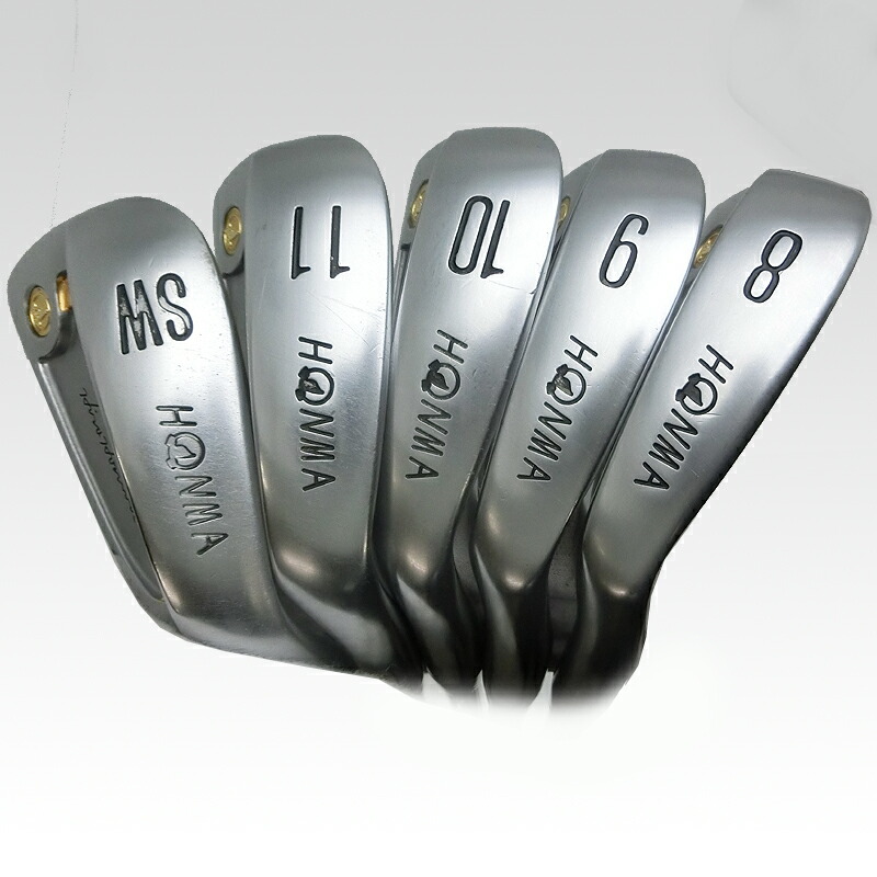 希少 星4 ホンマ NEW-LB280 アイアンセット 金モグラ ゴルフクラブ