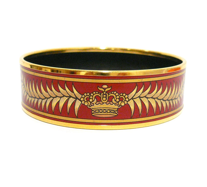 楽天市場】【HERMES】エルメス エマイユGM バングル ブレスレット 腕輪