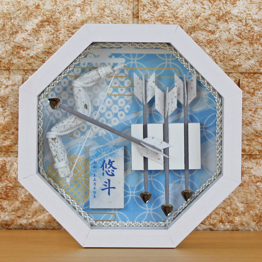 楽天市場】破魔弓 おしゃれ 初正月 破魔矢 ケース入り(5号 破魔弓飾り