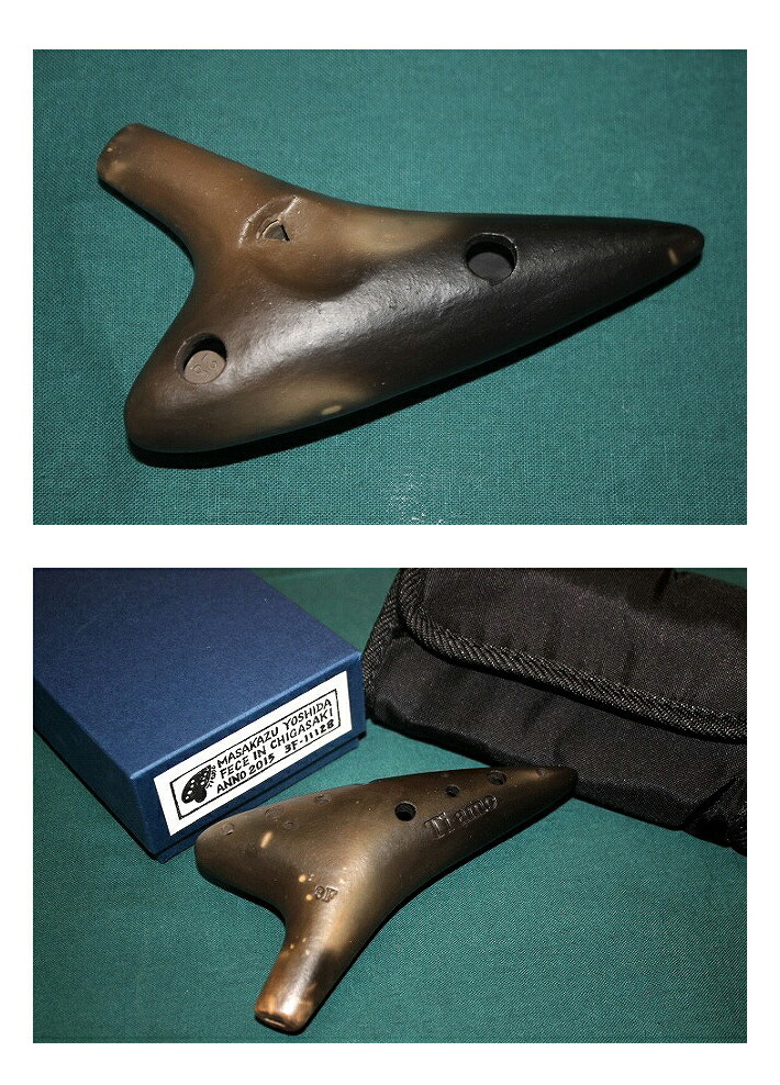 楽天市場】【合奏／ソプラノF管】（ティアーモ）オカリナ 黒陶シリーズ