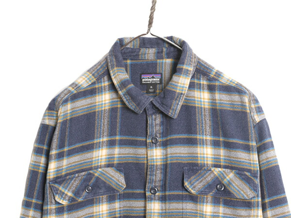 楽天市場】18年製 パタゴニア フィヨルド フランネル シャツ メンズ XL