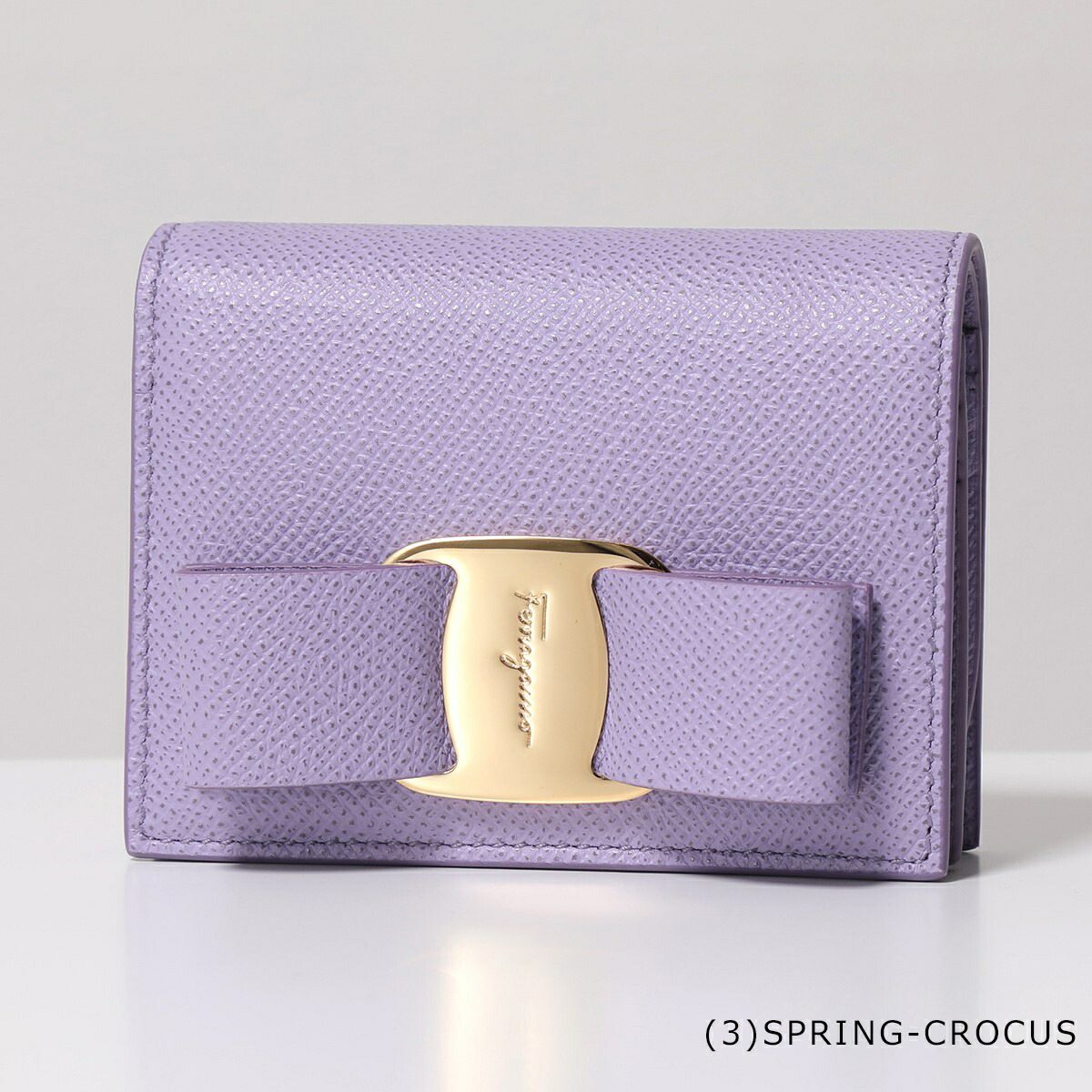 楽天市場】FERRAGAMO フェラガモ 二つ折り財布 VARA BOW 22 D515