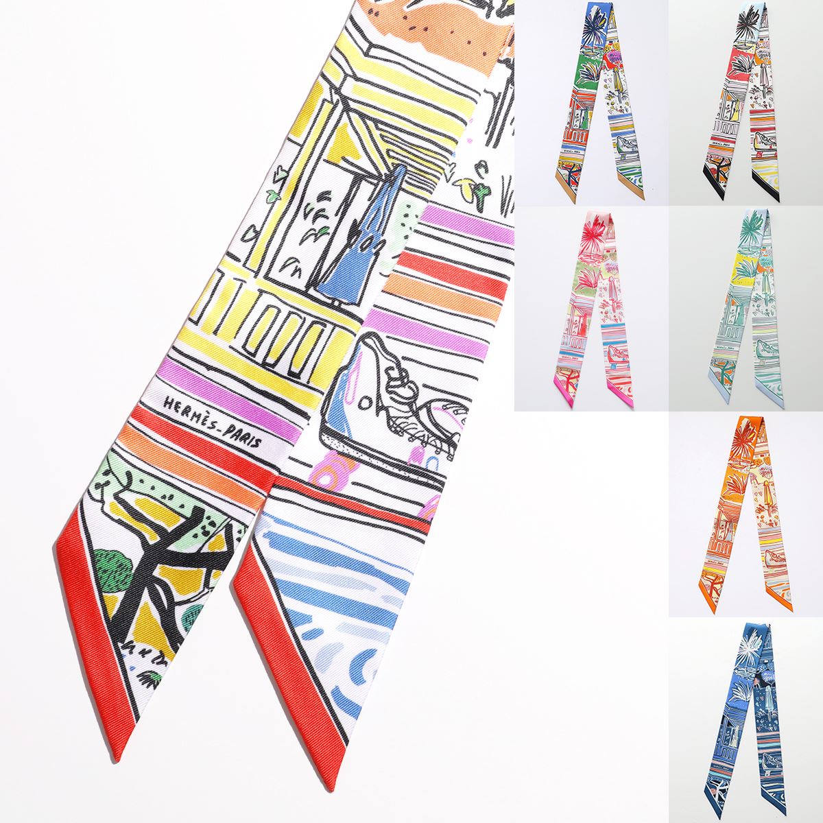 楽天市場】HERMES エルメス ツイリー スカーフ 063850S レディース