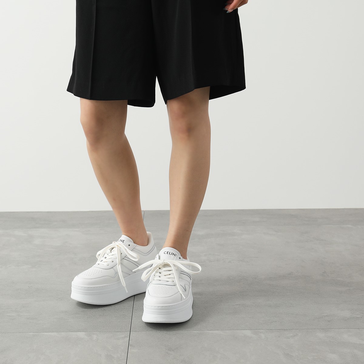 楽天市場】CELINE セリーヌ ブロックスニーカー 346163338C.01OP