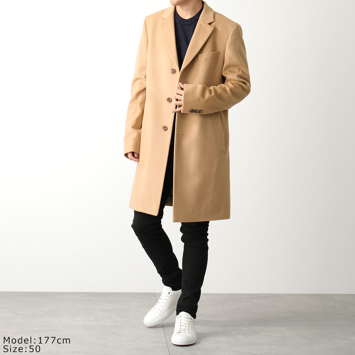 楽天市場】HUGO BOSS ヒューゴボス コート H-HYDE-234 50502327 メンズ