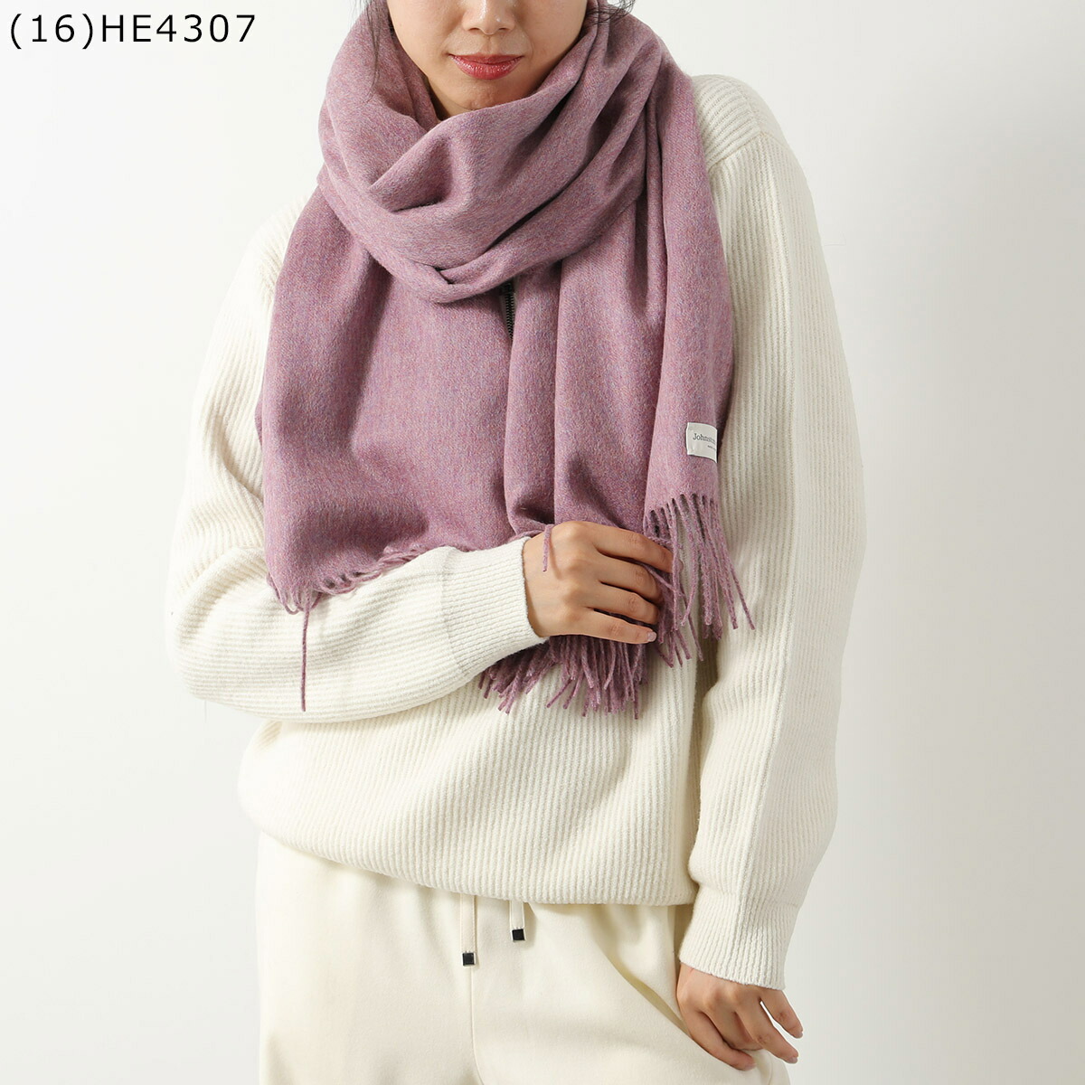 楽天市場】【訳あり】JOHNSTONS ジョンストンズ マフラー WA56