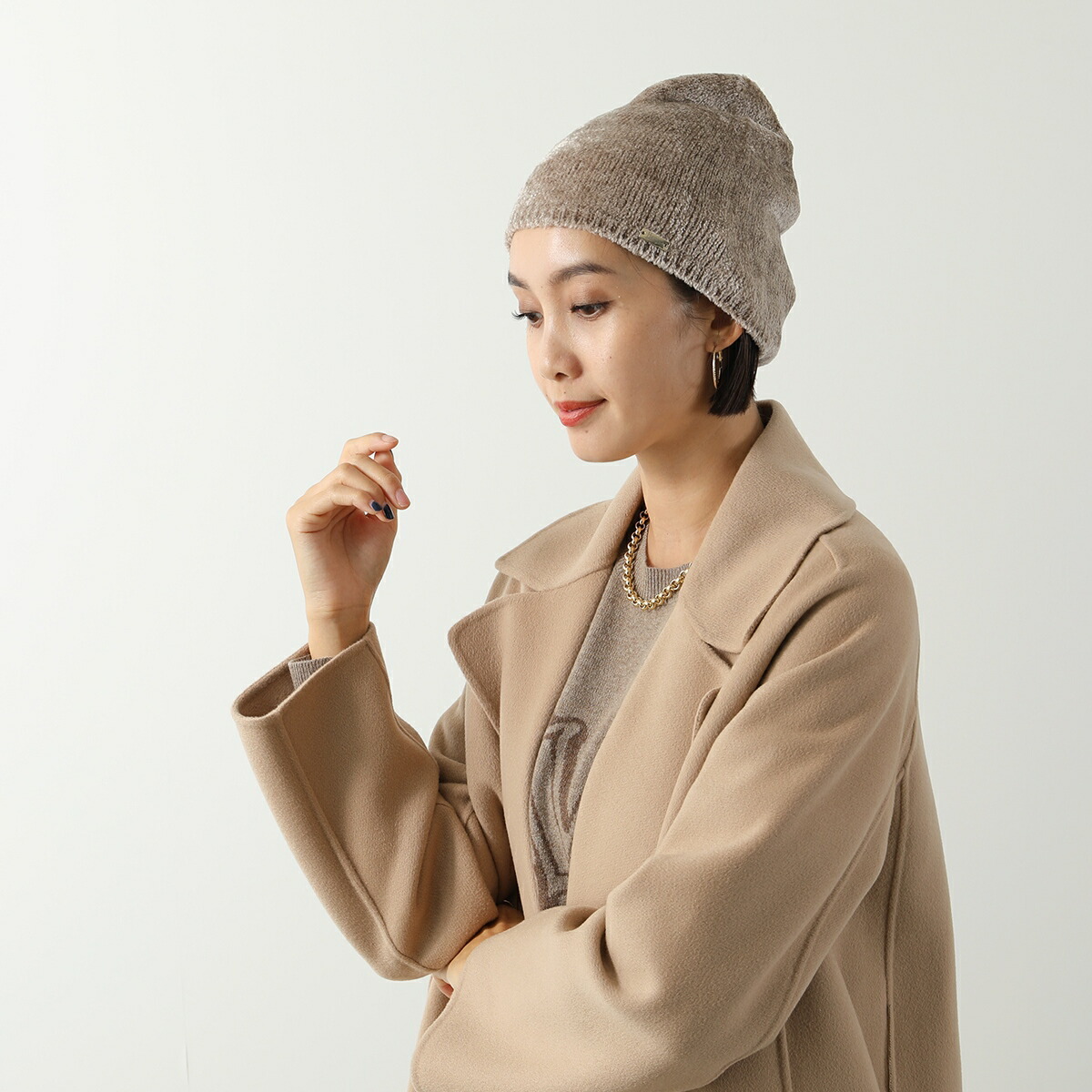 楽天市場】HERNO Resort ヘルノ リゾート ニット帽 BER0003DR 76022