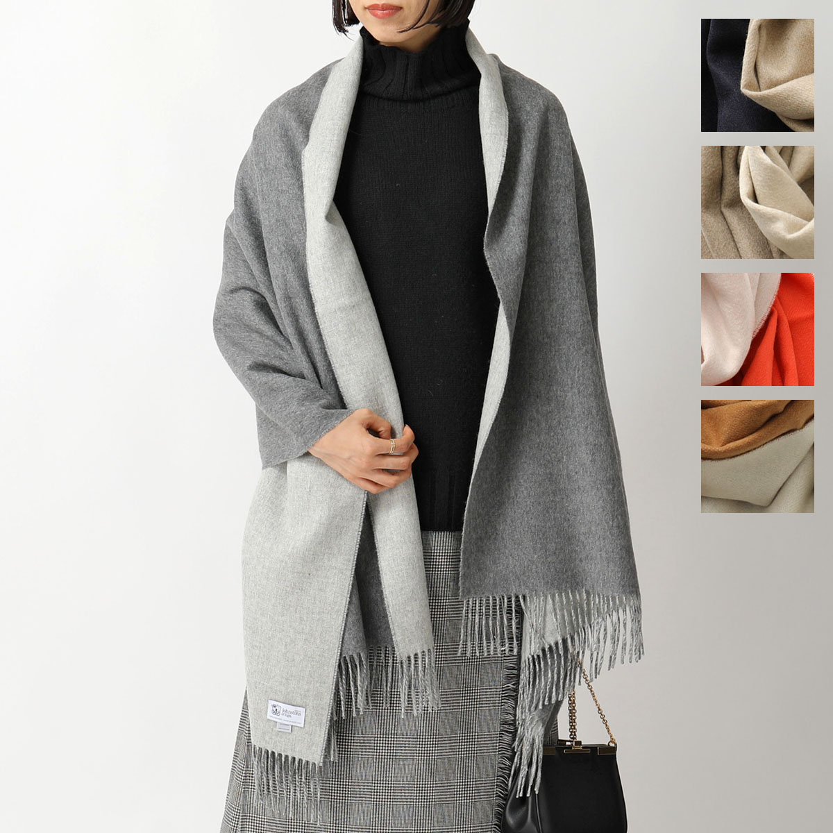 楽天市場】JOHNSTONS OF ELGIN ジョンストンズ マフラー WA585