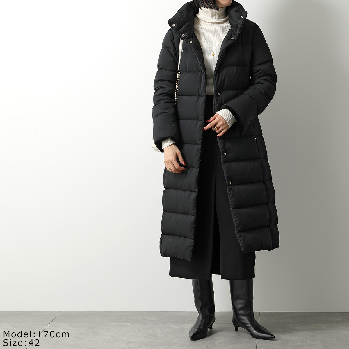 楽天市場】HERNO ヘルノ ダウンコート ARENDELLE & LADY FAUX FUR